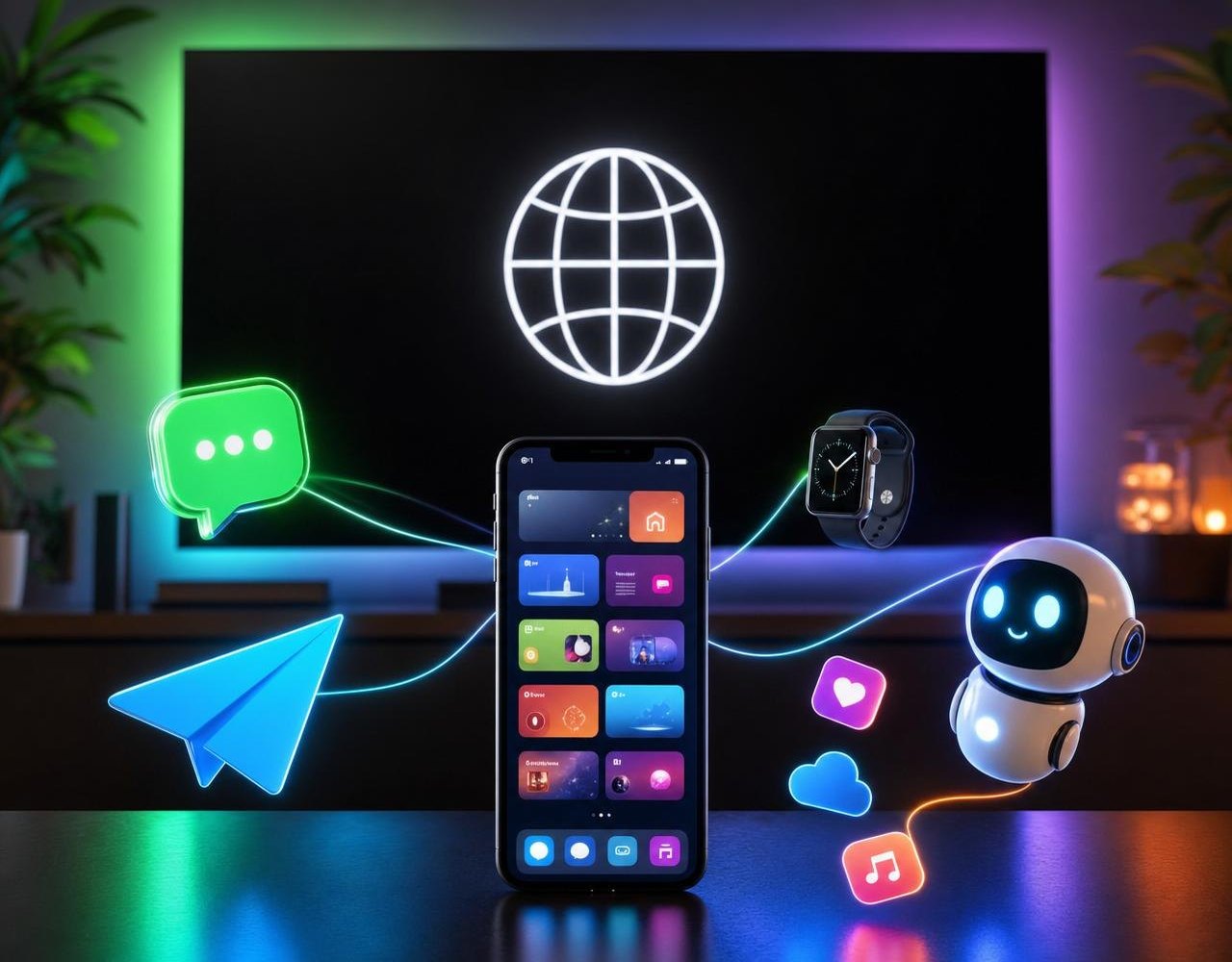 Aplicativo desenvolvido pela Naavod em um smartphone